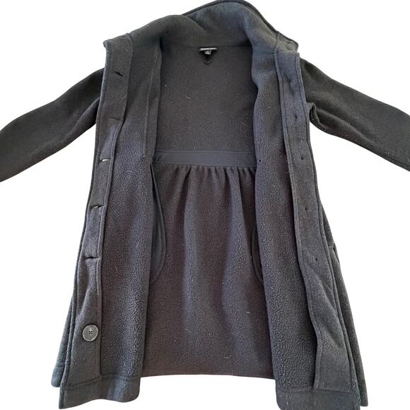 Patagonia Women’s Better Sweater Long Coat Gray Button Front Jacket Medium - Picture 9 of 16